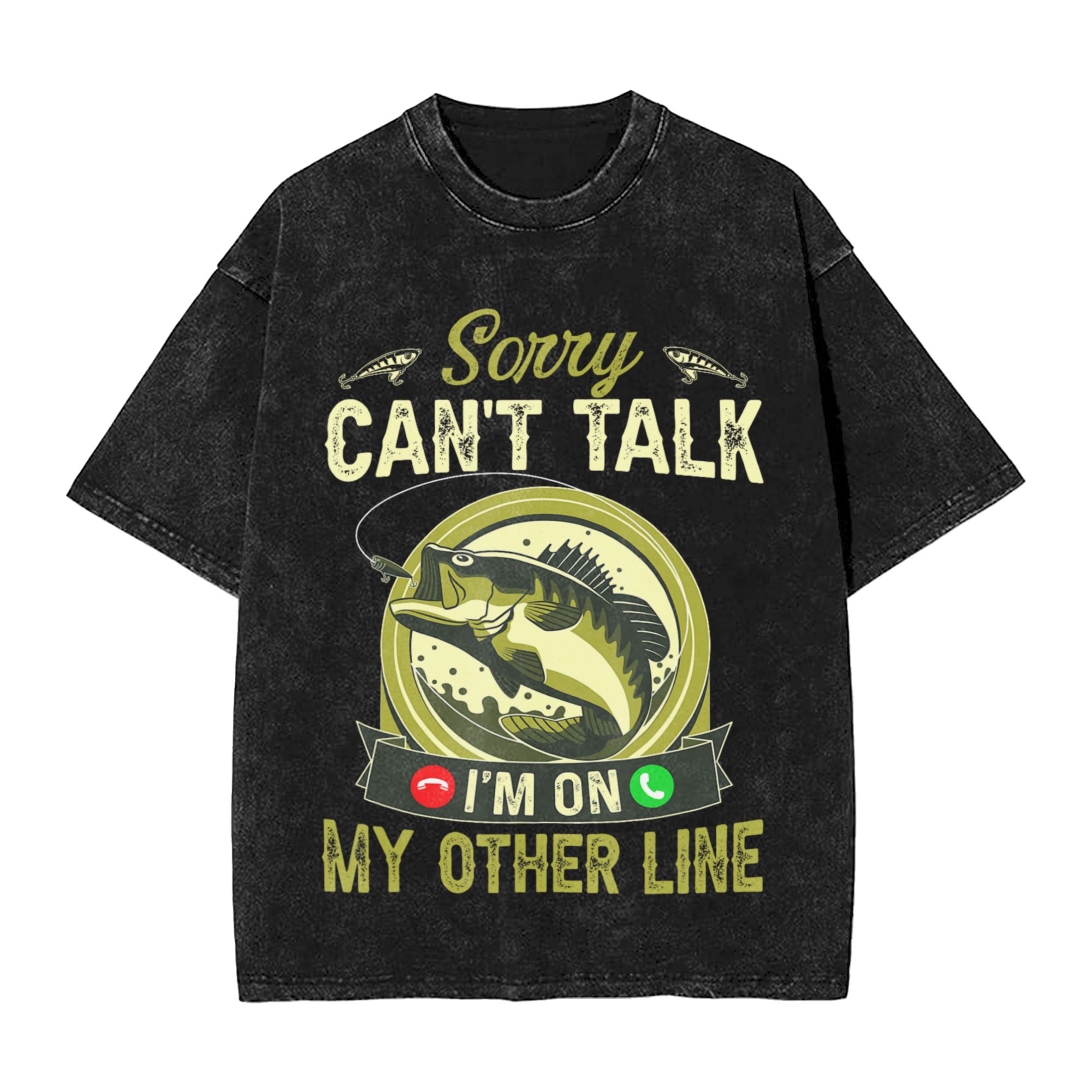 Summer Clothing Online - 申し訳ありませんが話せません、もう一つのラインにいます Tシャツ 夏 Y2K レトロ Tシャツ