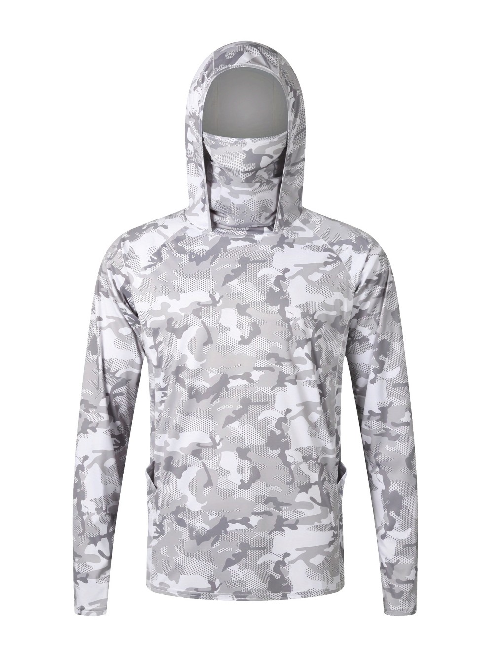 Summer Clothing Long Sleeve - ヨーロッパとアメリカのメンズ夏用迷彩柄快適通気性長袖Tシャツ釣りスーツアウトドアカジュアルトップ