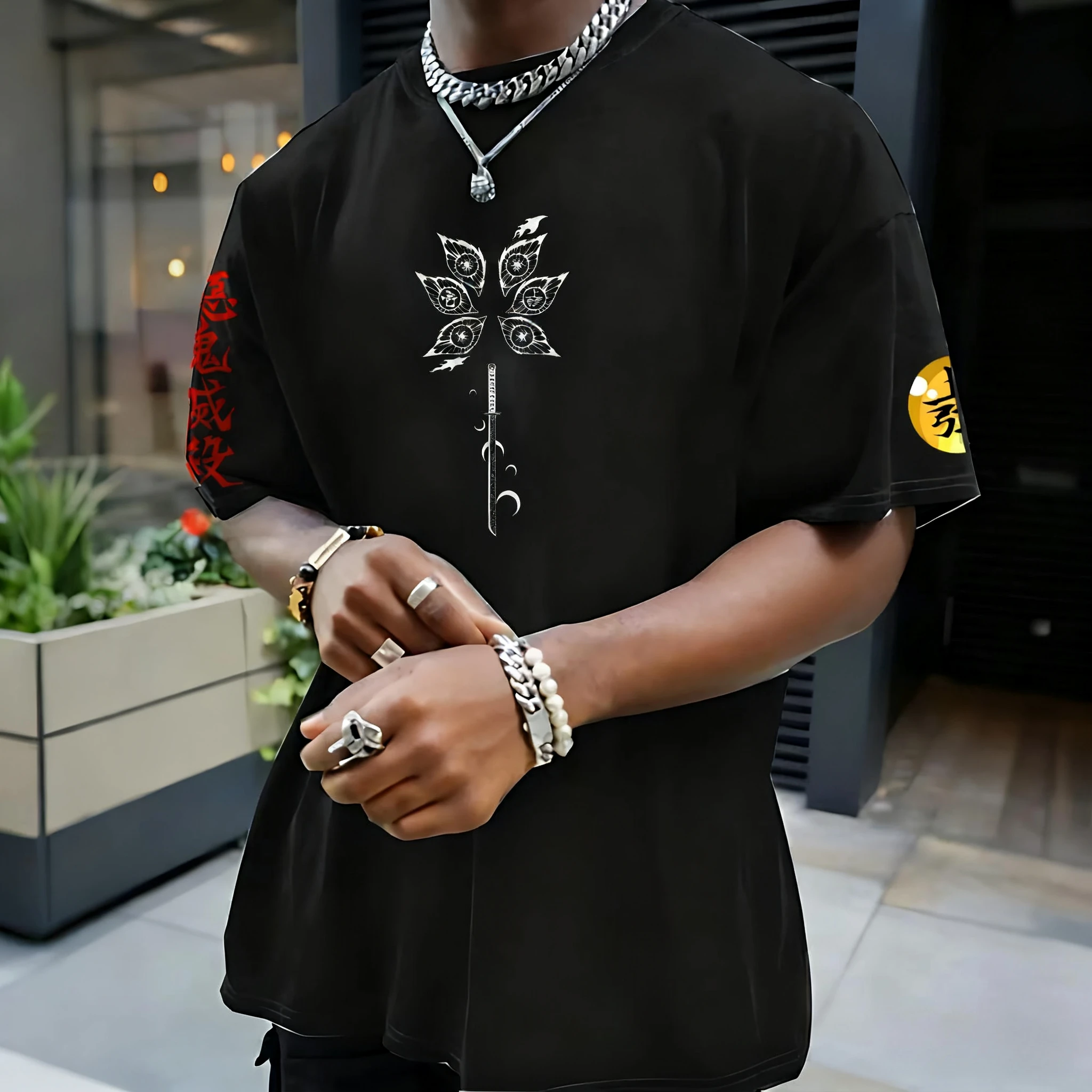 鬼滅の刃 ハロウィン コラボ Tシャツ メンズ 夏新作 紅死 - Summer Clothing Brands のレビューと価格