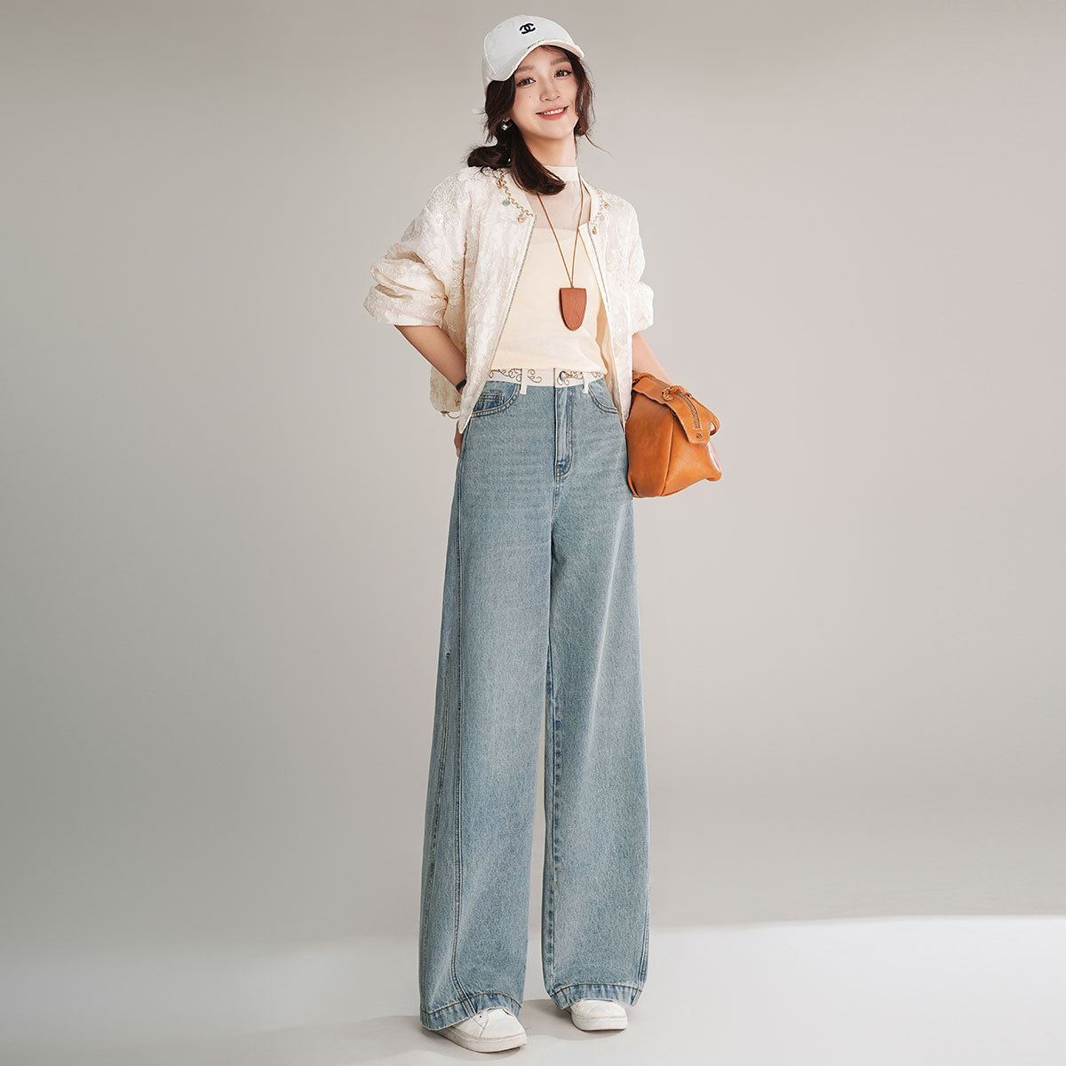 LOUISYAO レトロコントラストカラーデニムパンツ 20 - Summer Clothing Reviews のレビューと価格