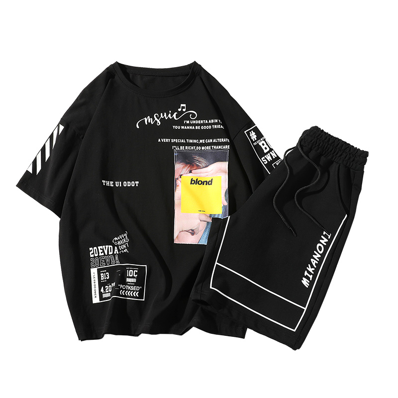 メンズサマートラック スーツ、プリントTシャツ、ファッショナ - Summer Clothing Brand Names のレビューと価格
