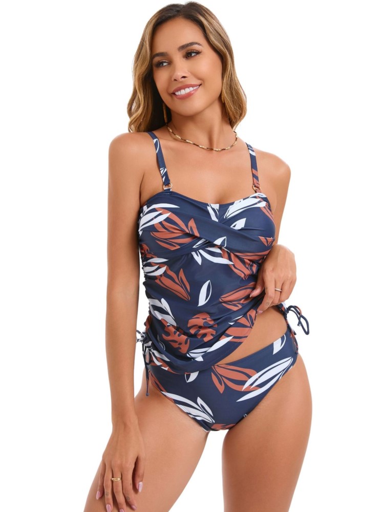 水着女性水着セクシーなタンキニ新しいプッシュアップビキニセッ - Bikini Set Push Up のレビューと価格