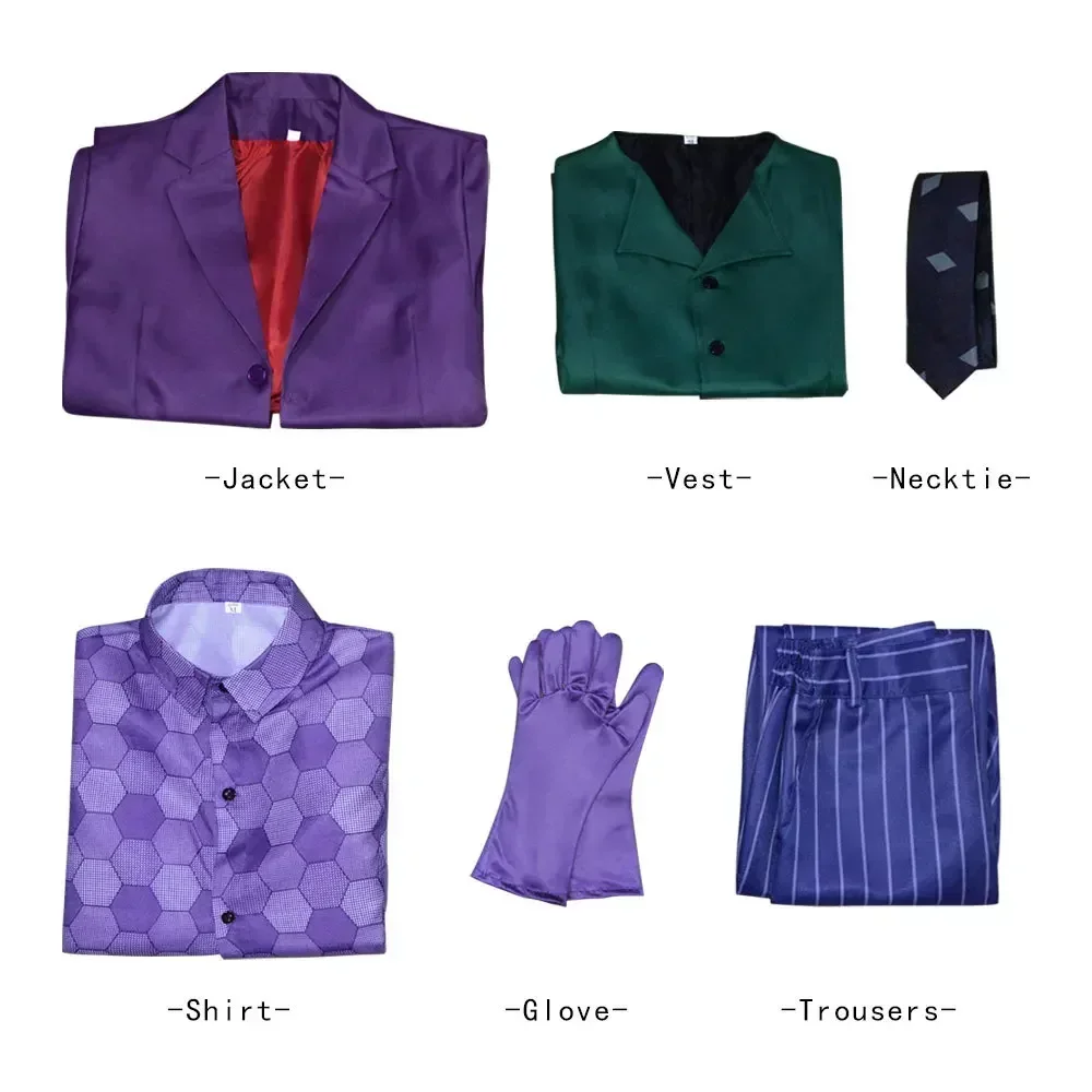 男性用ピエロコスプレ衣装 ピエロフルセット コート シャツ  - Summer Vacation Clothing Men のレビューと価格