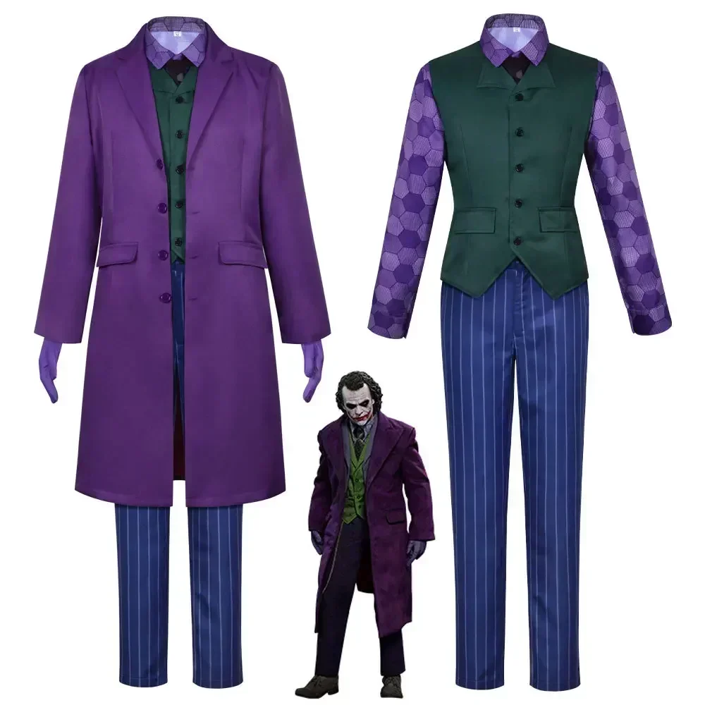 男性用ピエロコスプレ衣装 ピエロフルセット コート シャツ  - Summer Vacation Clothing Men のレビューと価格