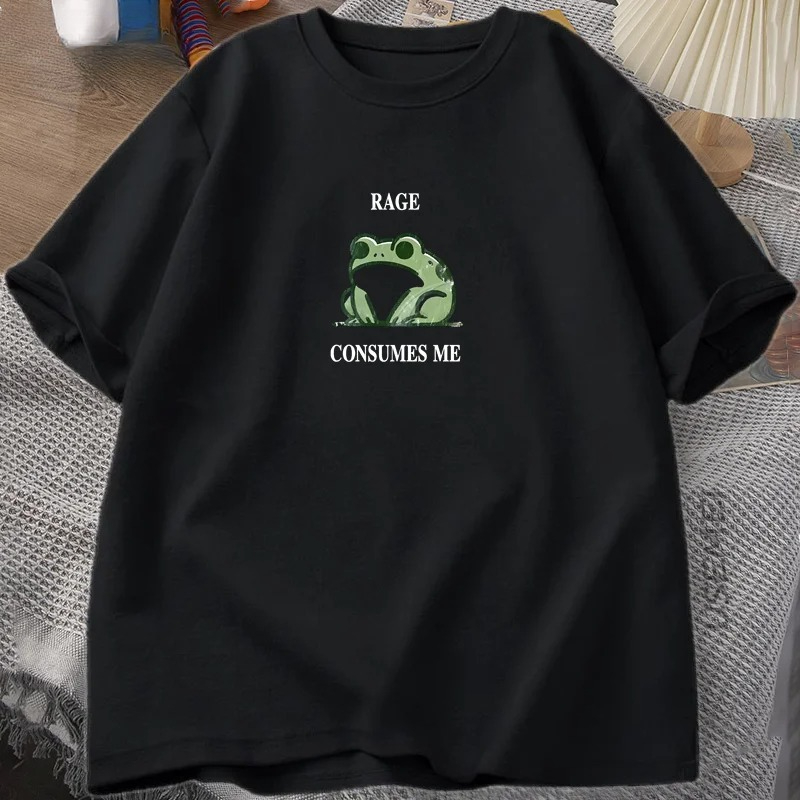 怒りが私を焼き尽くす カエル ヴィンテージ Tシャツ メンズ - Summer Clothing Clearance のレビューと価格