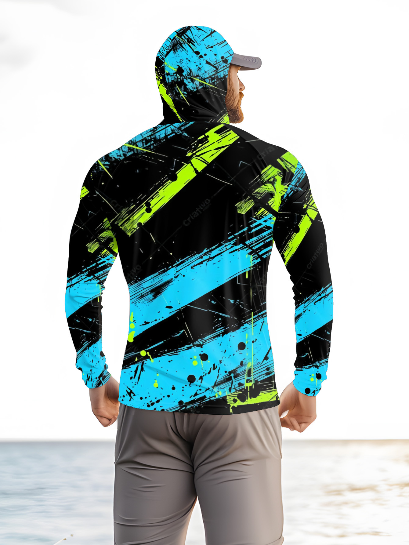 釣り用パーカー メンズ 長袖 速乾 通気性 UVカット アウ - Summer Clothes のレビューと価格
