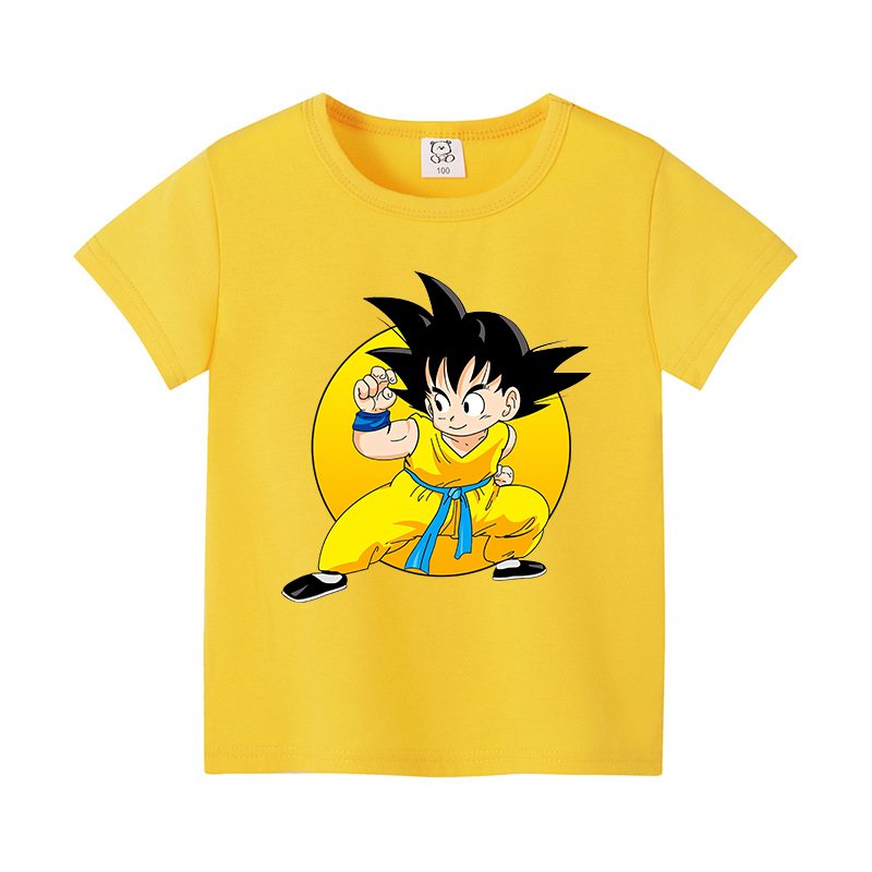 ドラゴンボール悟空 Tシャツ子供服漫画アニメ少年半袖夏カジュ - Summer Clothing Baby のレビューと価格