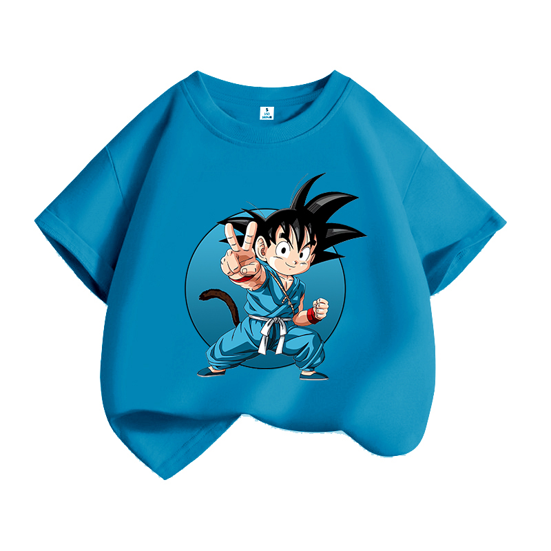 ドラゴンボール悟空 Tシャツ子供服漫画アニメ少年半袖夏カジュ - Summer Clothing Baby のレビューと価格