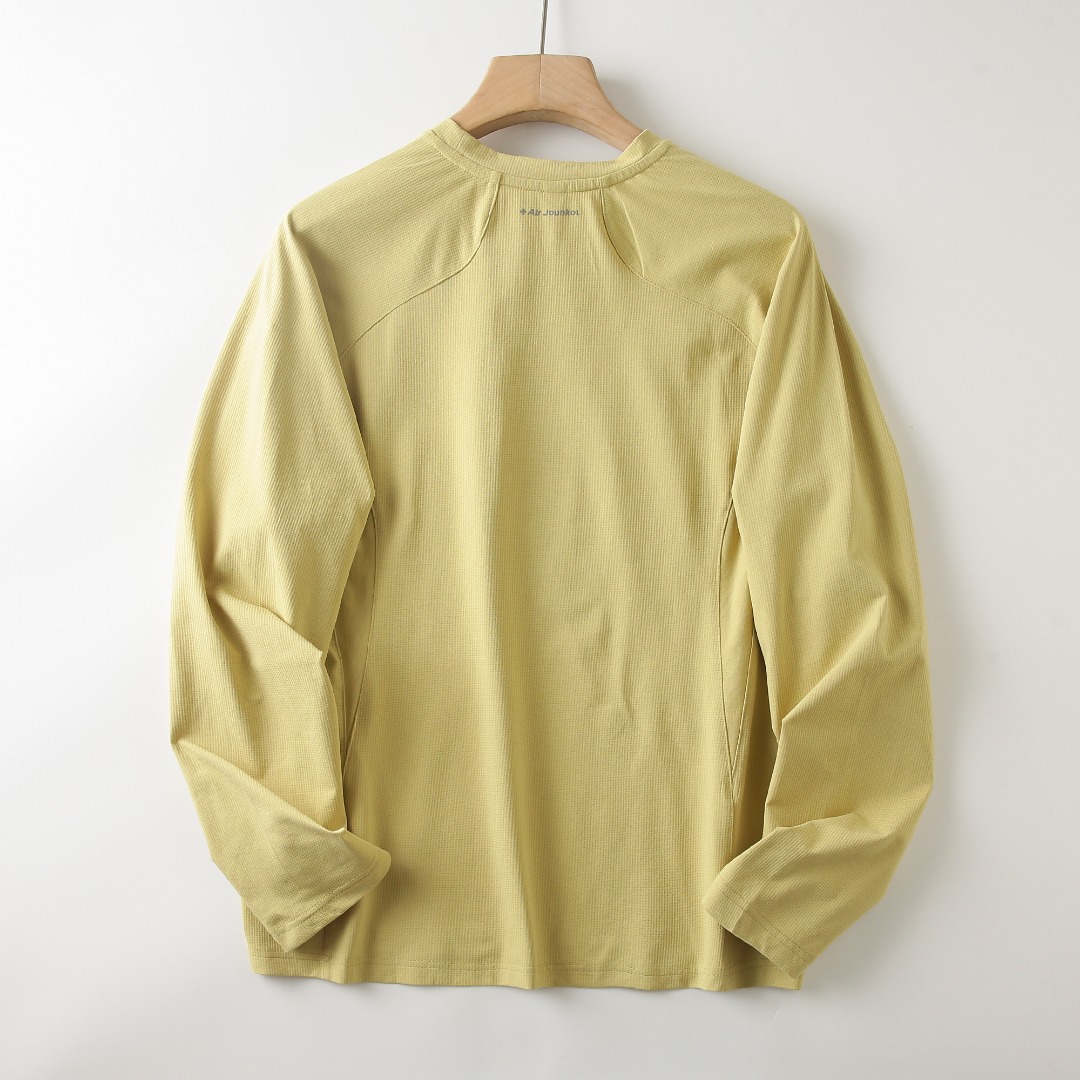 ユニセックス ハイストレッチ 通気性のある長袖 T シャツ  - Summer Clothing Long Sleeve のレビューと価格