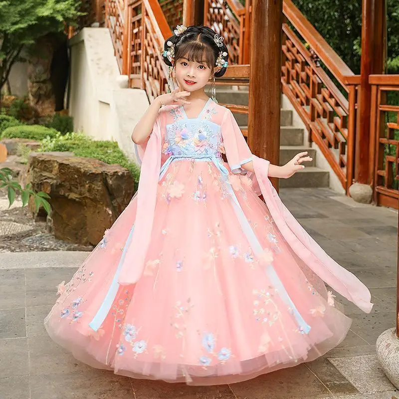 夏子供韓服ドレスプリンセスコスチュームキッズパーティー Ve - Summer Clothing Baby のレビューと価格